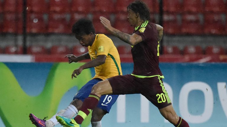 Willian was on the scoresheet for Brazil