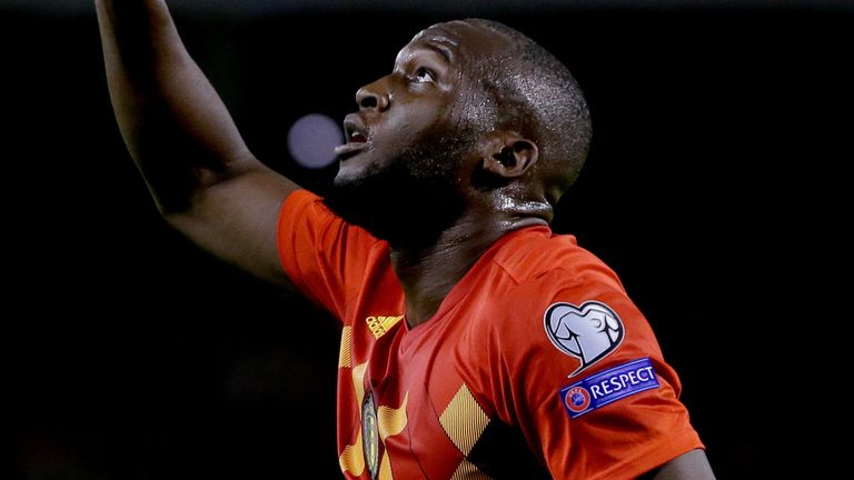 Romelu Lukaku nabbed a brace in Belgium's win