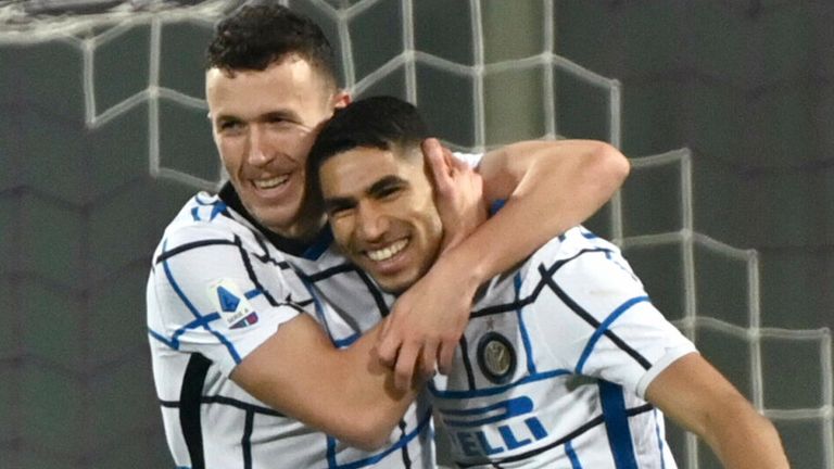Inter Milan went top of Serie A on Friday