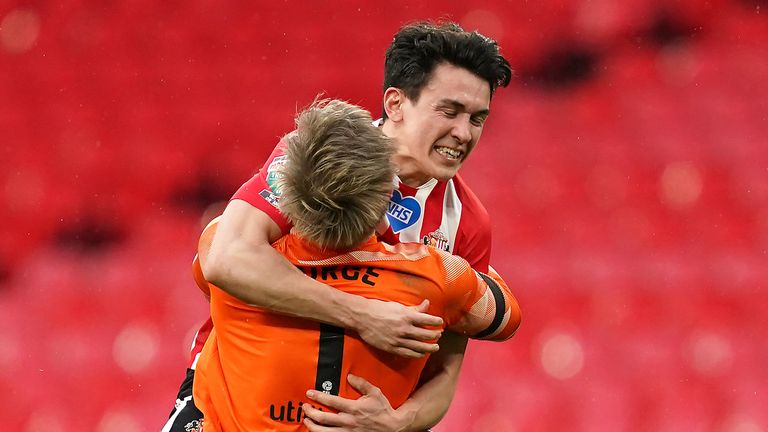 Sunderland's win over Tranmere was their first at Wembley since 1973