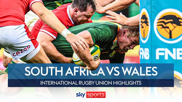 Highlights of the series deciding third Test between South Africa and Wales in Cape Town.
