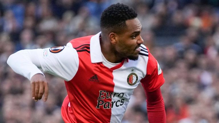 Danilo has a shot on goal for Feyenoord