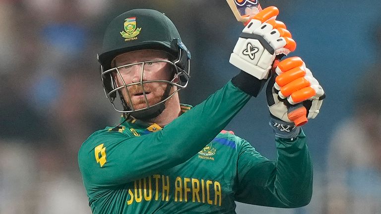 South Africa's South Africa's Heinrich Klaasen (Associated Press)