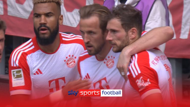 Kane scores for Bayern