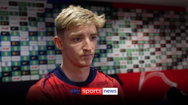 Newcastle winger Anthony Gordon believes England can use their loss to Iceland as a wake up call before the Euros.