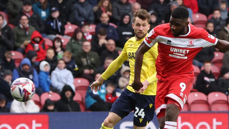 Kelechi Iheanacho scores for Middlesbrough against Oxford