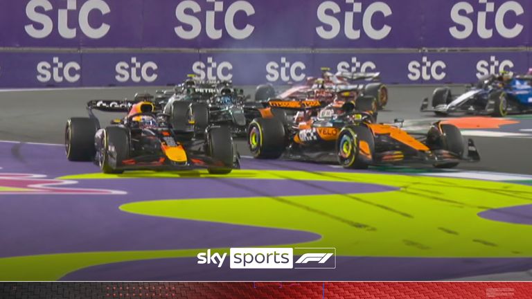 Saudi GP - Verstappen, Piastri
