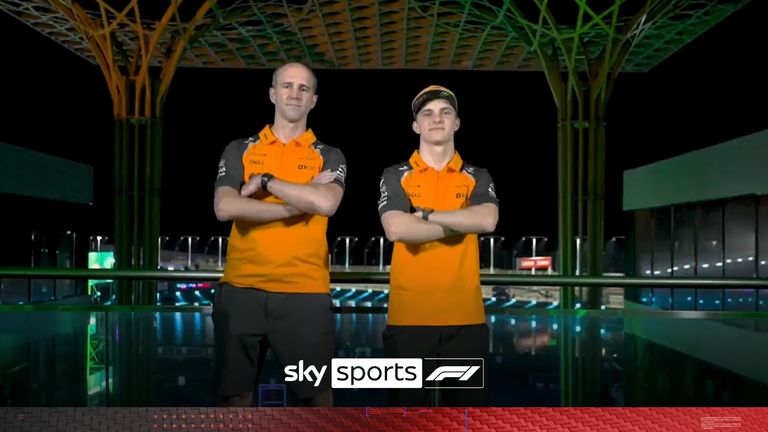 McLaren's Oscar Piastri and his race engineer Tom Stallard discuss this year's Formula One title race.