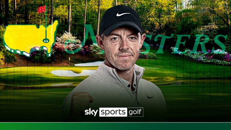 Rory at the masters