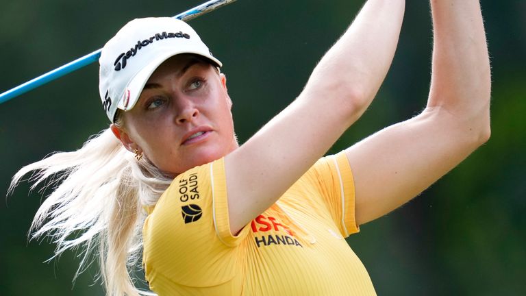 Charley Hull, The Chevron Championship, golf (Associated Press)