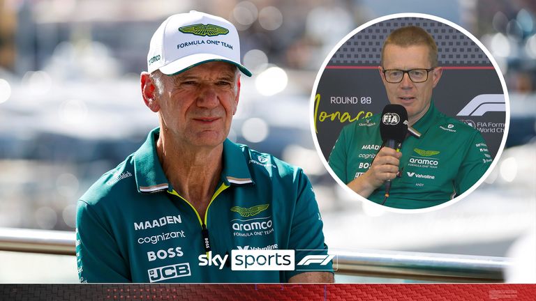 Aston Martin team principal Andy Cowell revealed Adrian Newey has already got his notebook out and is making &#39;scribbles&#39; on his first race appearance with Aston Martin.