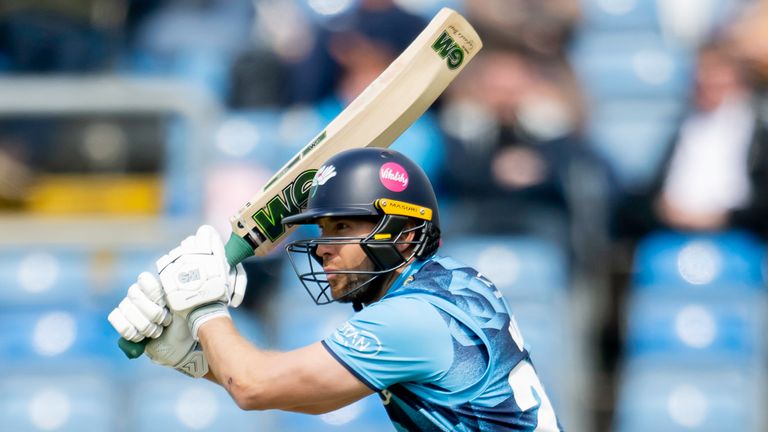Yorkshire's Dawid Malan hits out against Leicestershire