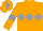 Silk - Orange, grey triple diamond, grey armlet, grey diamond on cap